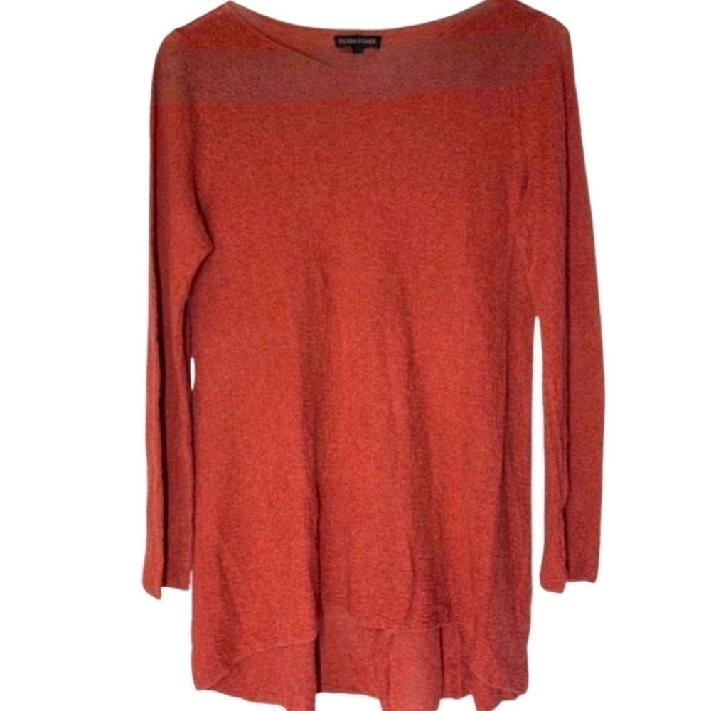 EILEEN FISHER Blouse Red/Orange Size XS